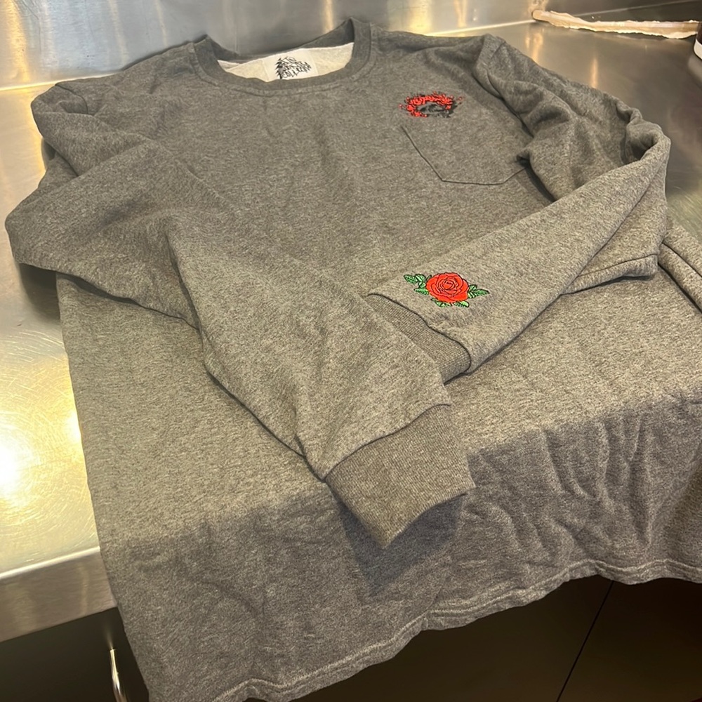 Grateful Dead theme crewneck